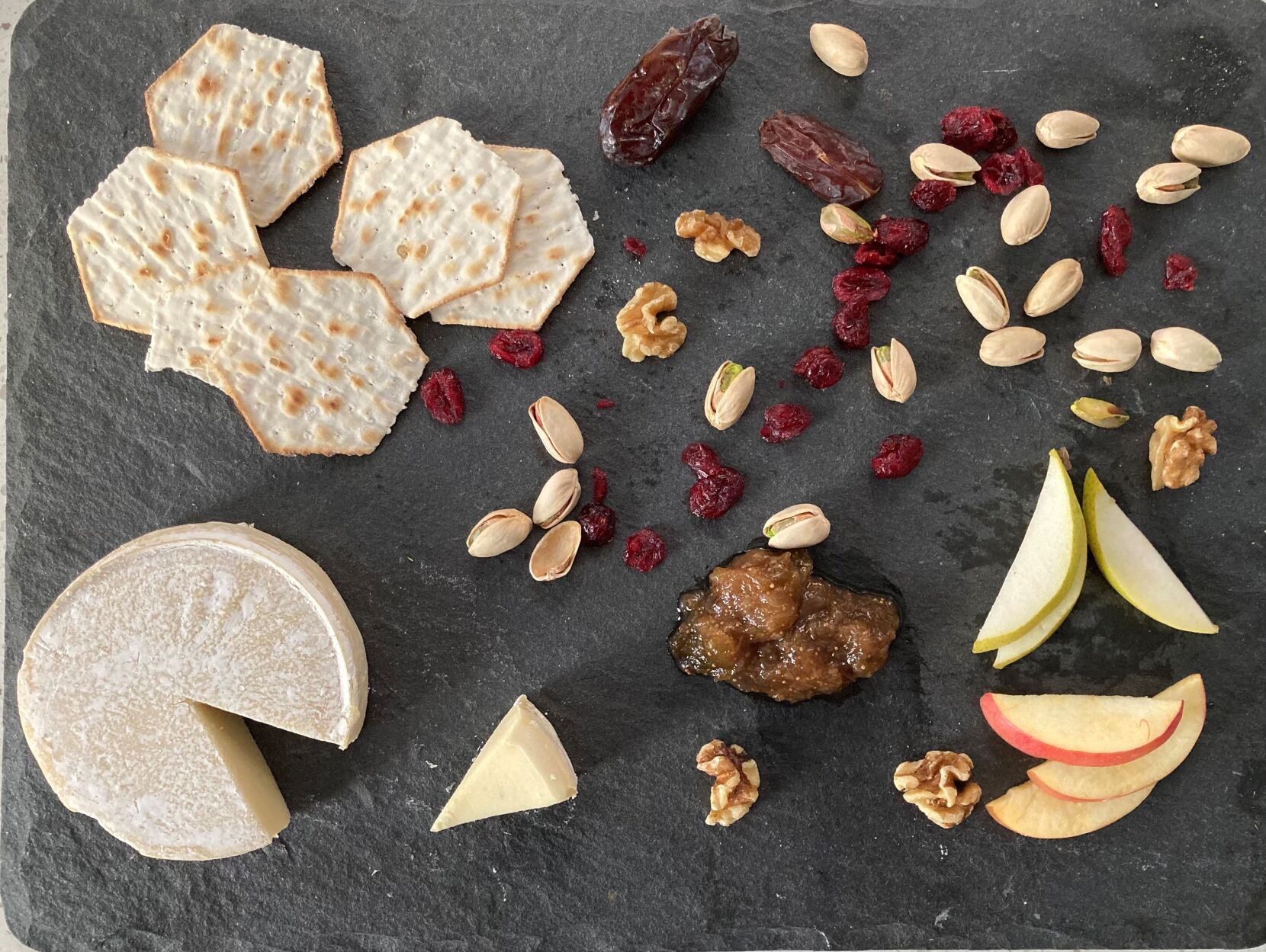 Vegan cheese plate